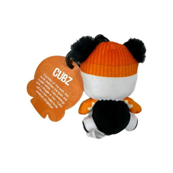 Skull Kapz Dead Dapper 4.5" CUBZ Mini Plush Clip-On - Picture 3 of 10